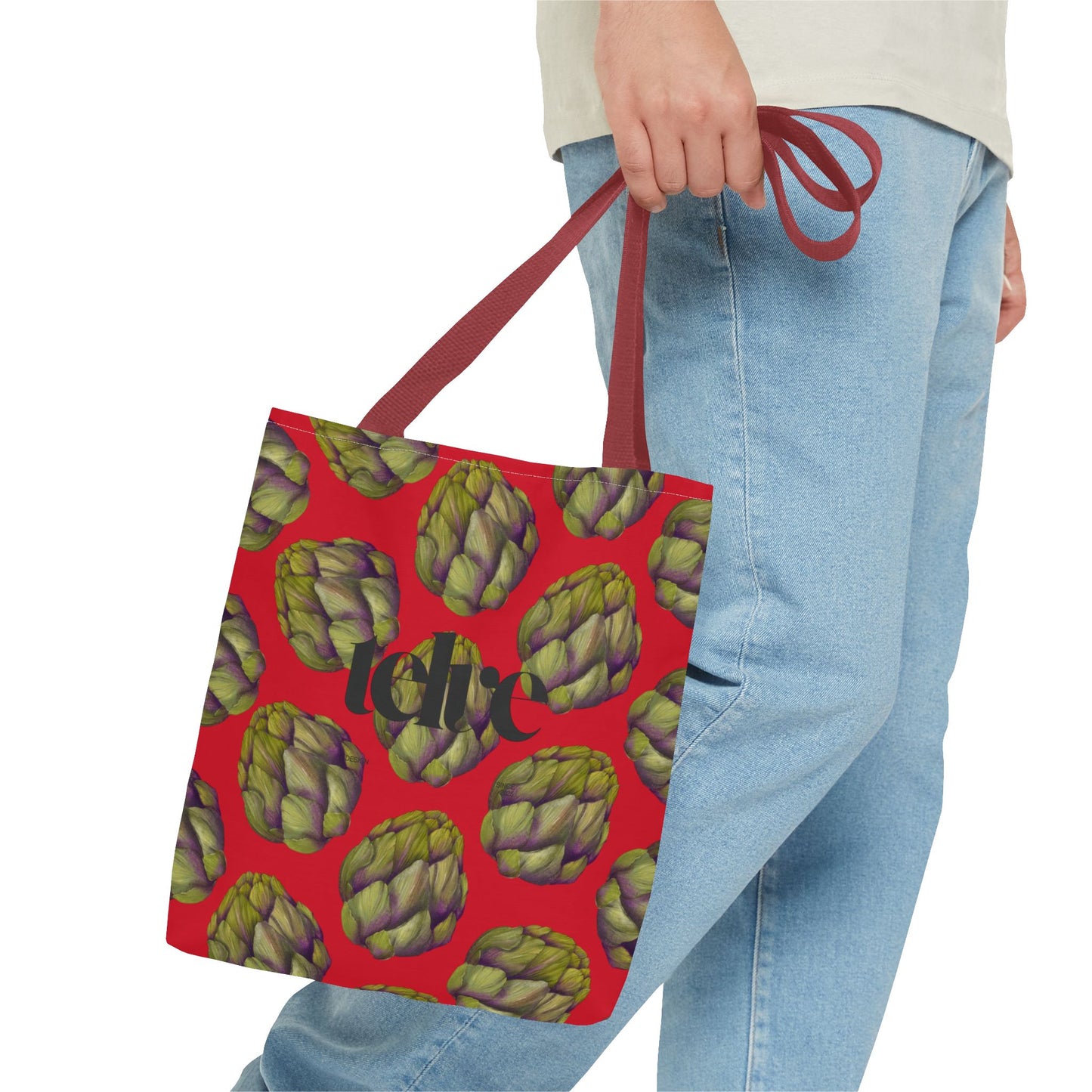 Telve Artichoke Pattern Tote Bag