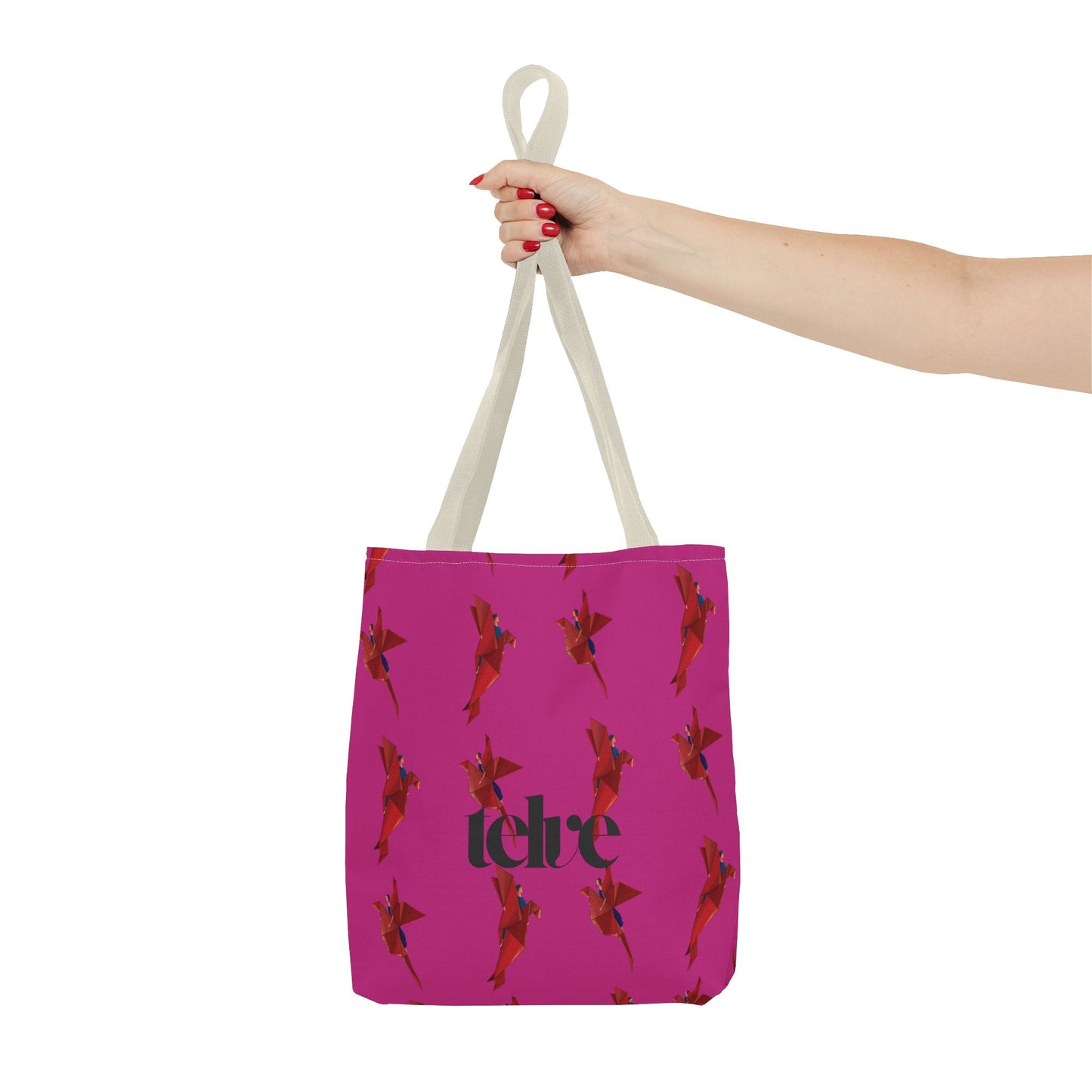 Telve Origami Birds Tote Bag