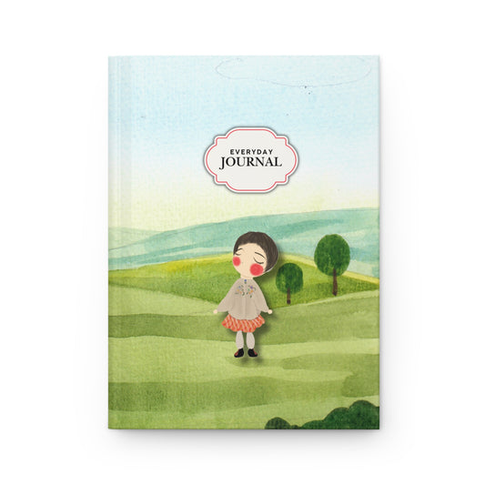 Hardcover Journal – Watercolor Girl