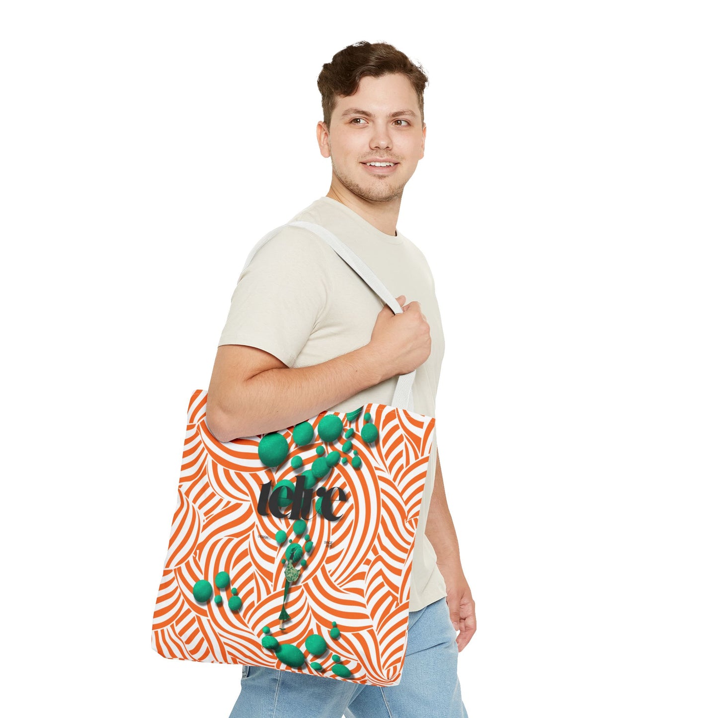 Telve Orbit Swirl Tote Bag