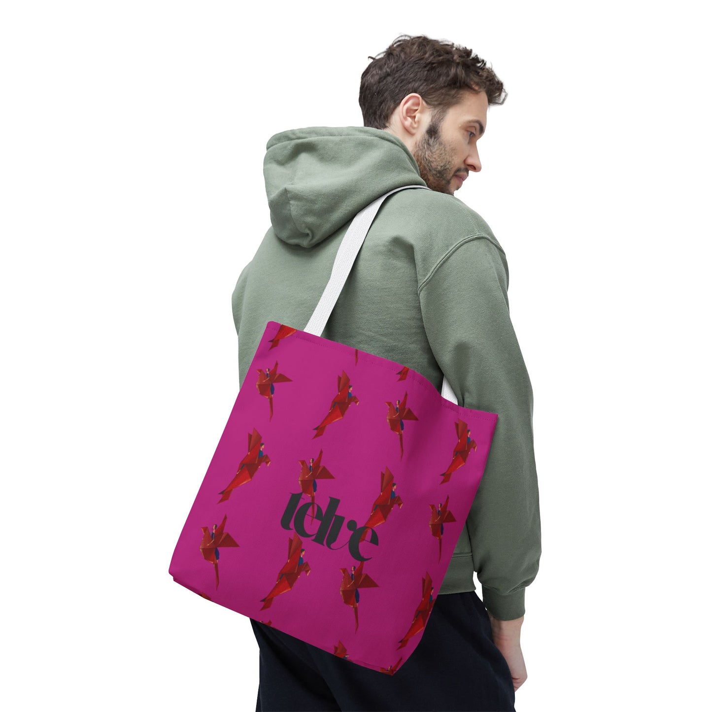 Telve Origami Birds Tote Bag