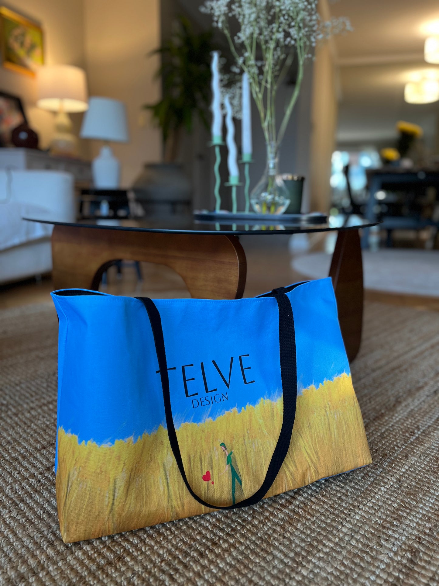 Telve Yellow Fields Weekender Bag