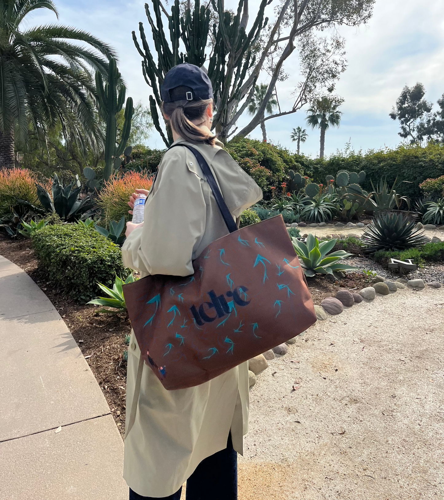 Telve Blue Birds Weekender Bag