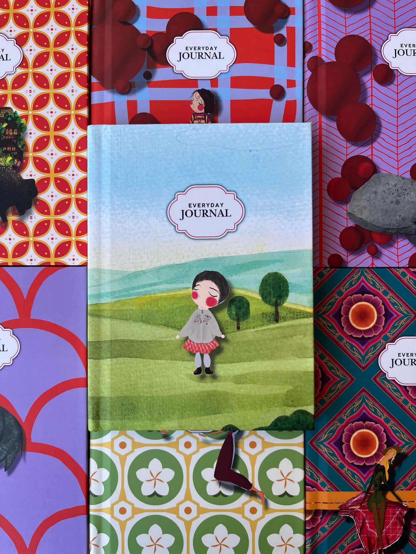 Hardcover Journal – Watercolor Girl